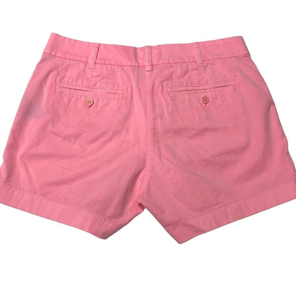 J CREW CHINO women pink shorts SIZE 4 - Picture 2 of 4